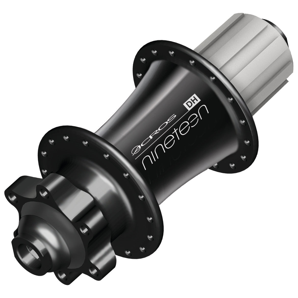 Acros 9teen DH Rear Hub 12 x 157mm Black 32h XD