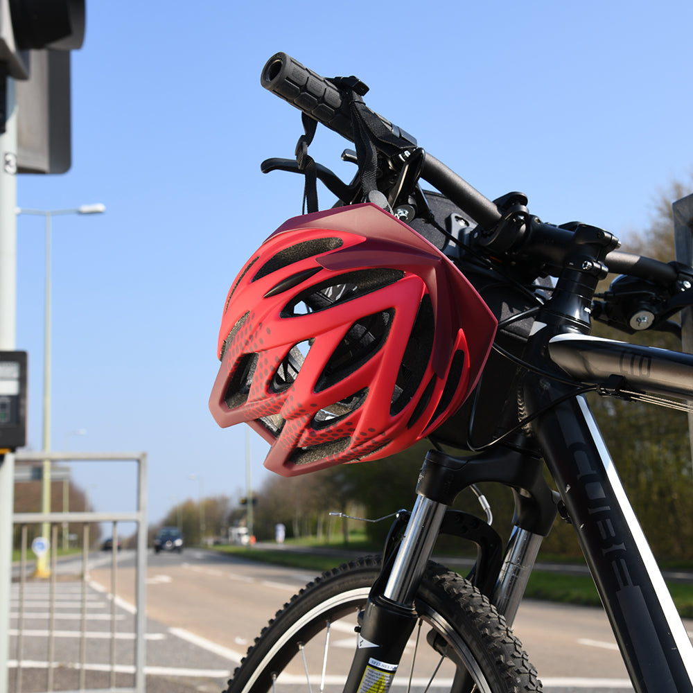 Oxford Spectre Helmet 58-62cm Matt Cherry Red