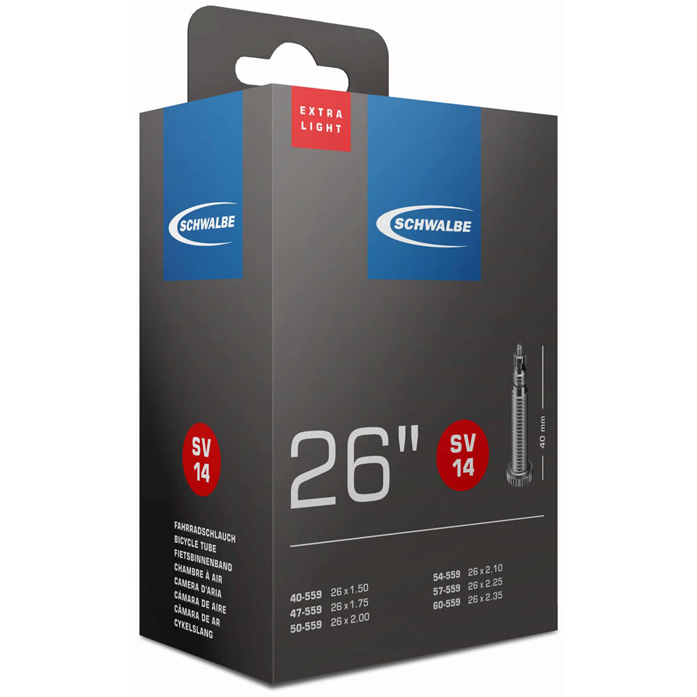 Schwalbe SV14 Extralight Inner Tube 26 x 1.50-2.00