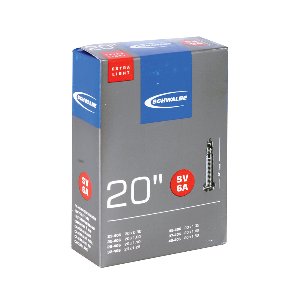 Schwalbe SV6A Inner Tube 20 x 1.35-1.50 Extra
