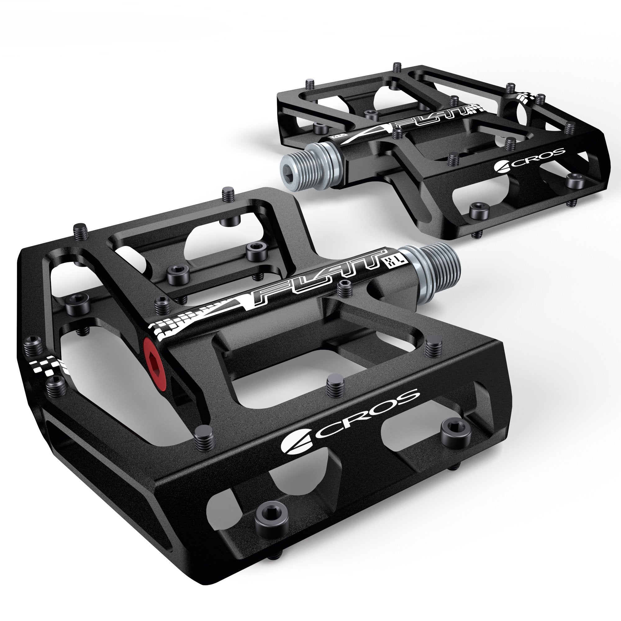 Acros A-Flat XL Pedals Black – Love My Bike Shop
