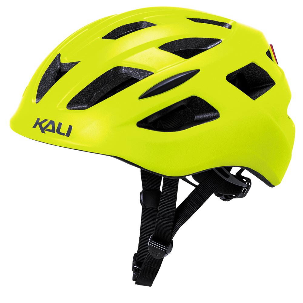 Kali Central Sld Mat Fluo Yellow Helmet