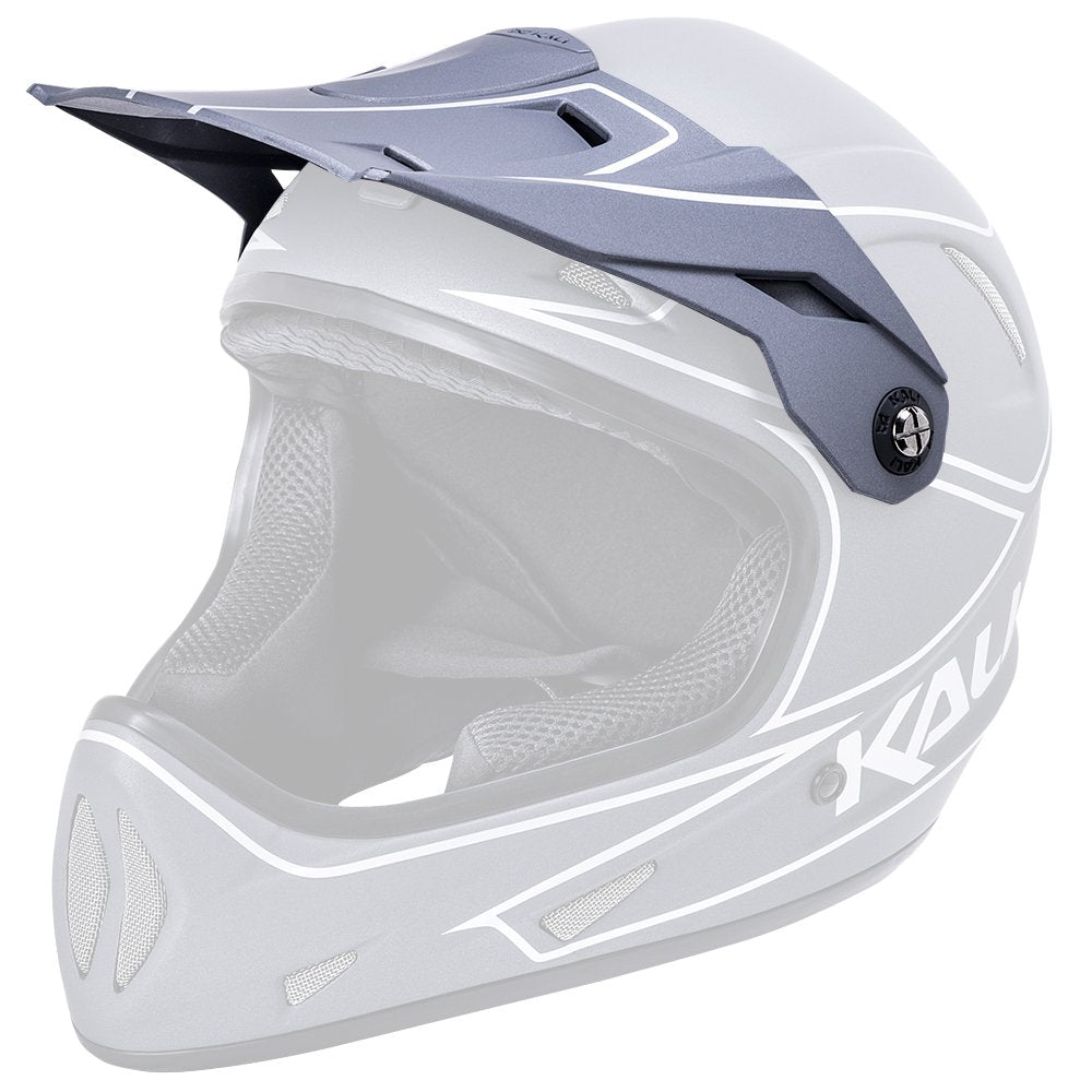 Kali Alpine Rage Visor Mat Grey/Silver