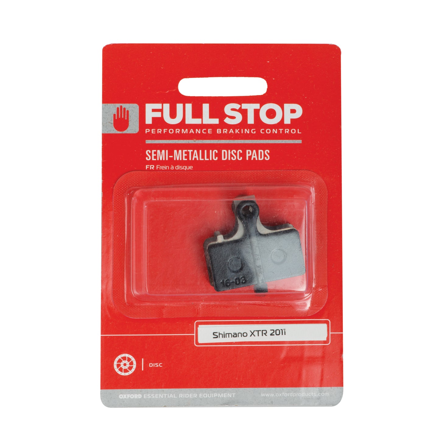 Fullstop Shimano XTR 2011 Disc Pads