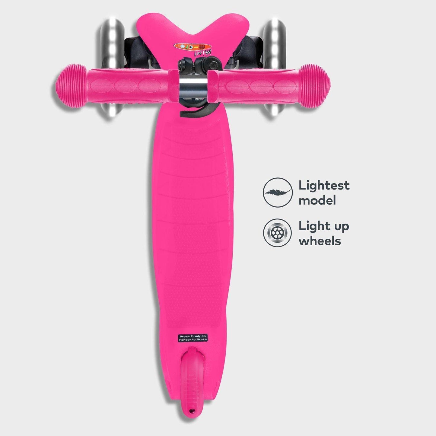 Micro - Mini Micro Plus - Original Pink Light up Wheels