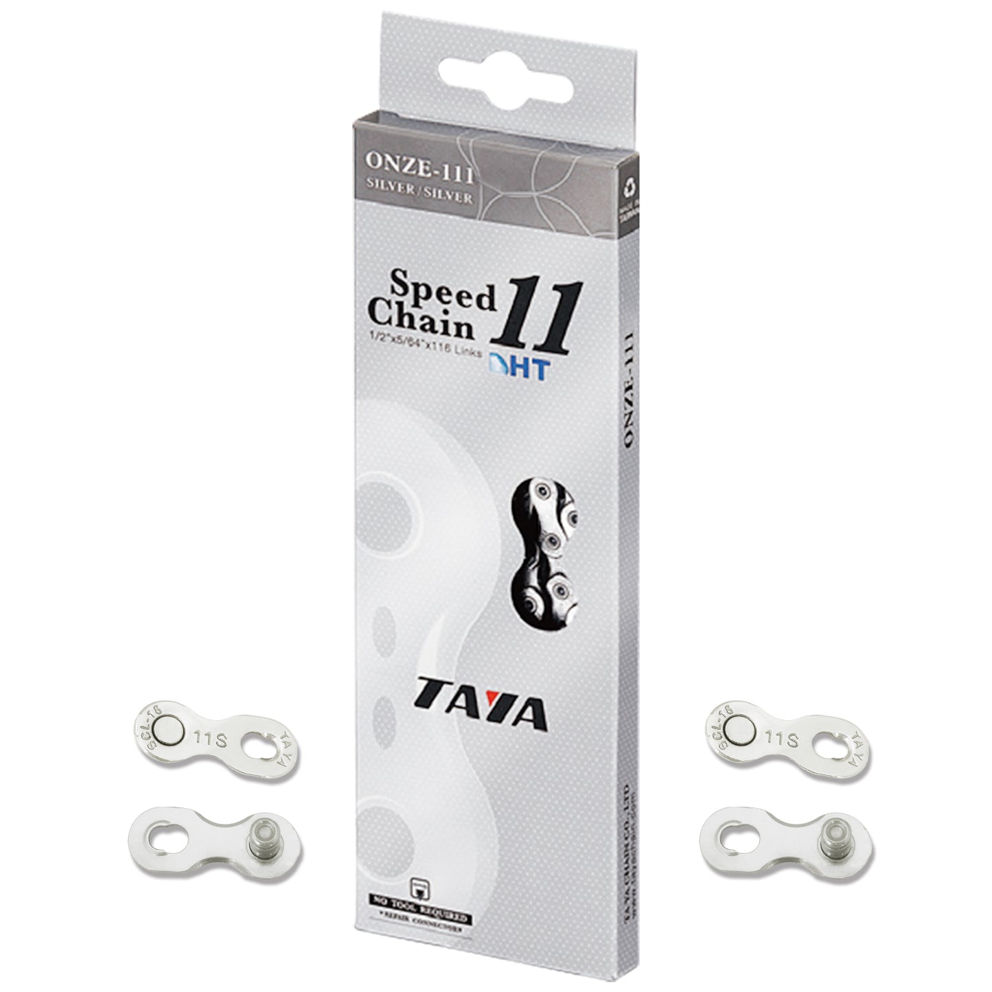 Taya Onze-111 11 Speed Chain Silver 30m Workshop Roll