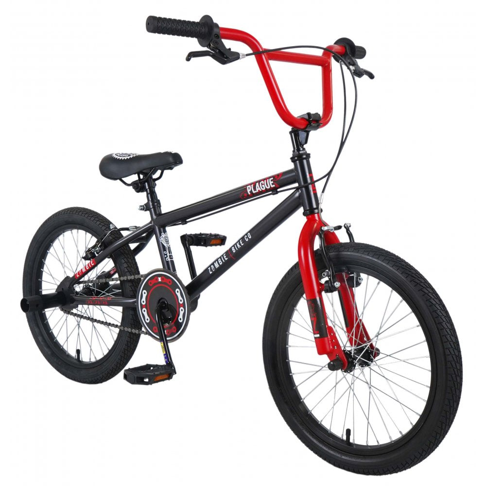 Zombie Plague Black/Red BMX Bike