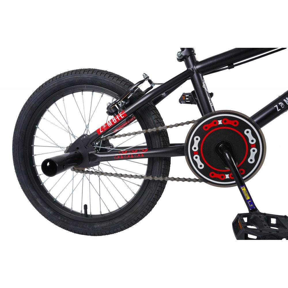 Zombie Plague Black/Red BMX Bike
