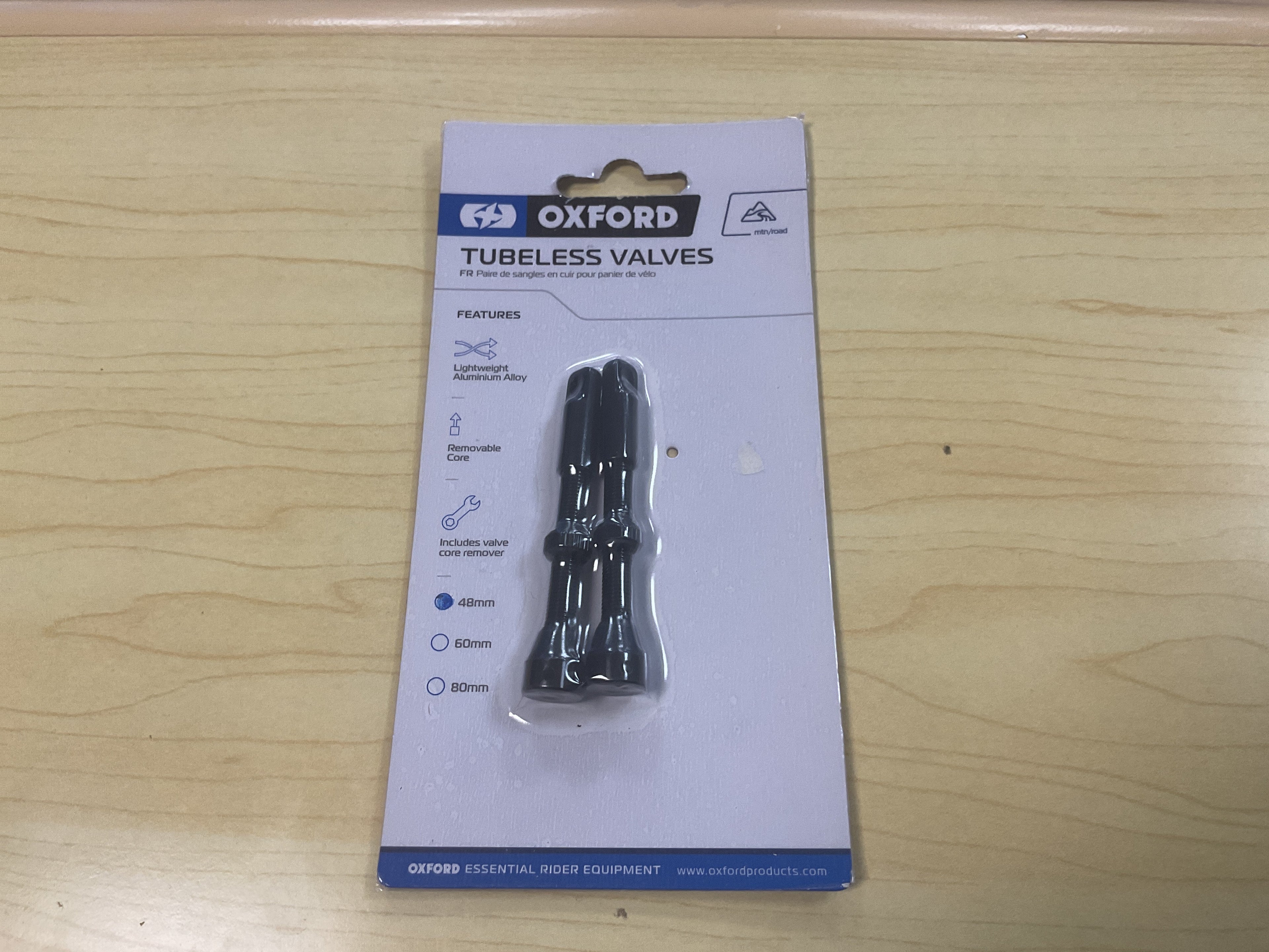 Oxford Tubeless Valves