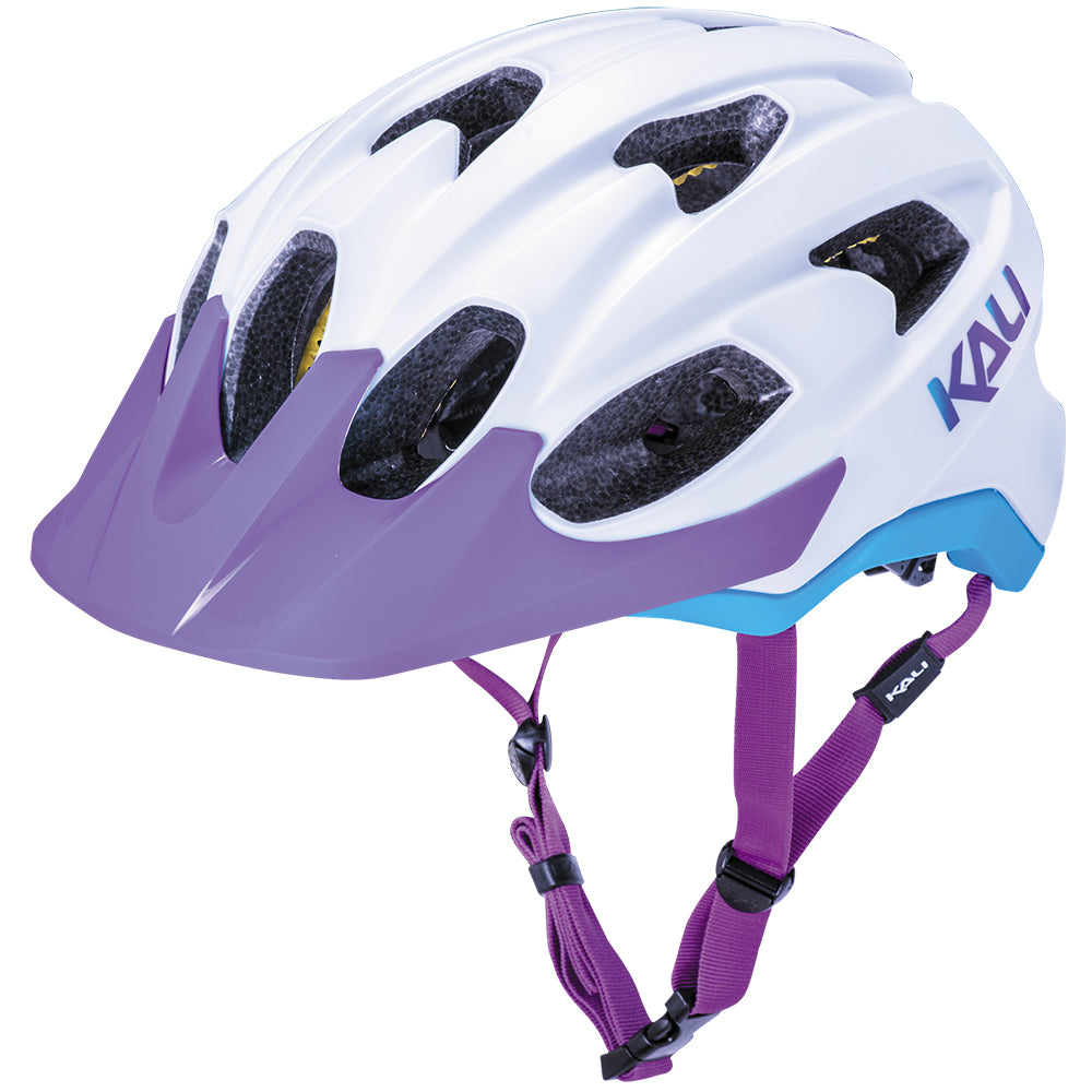 Kali Pace Solid Matt White / Blue / Purple - L/XL
