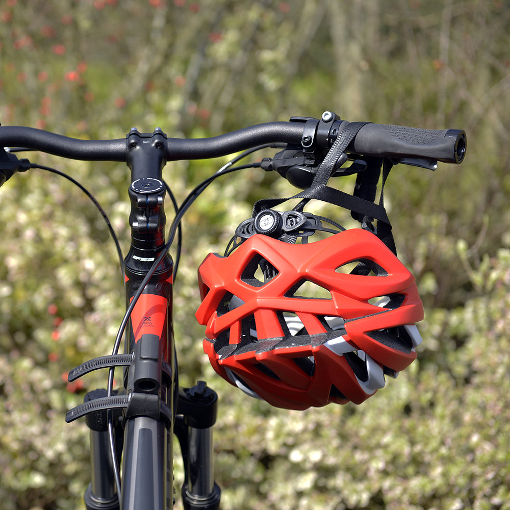 Oxford Raven Road Helmet 58-61cm Red