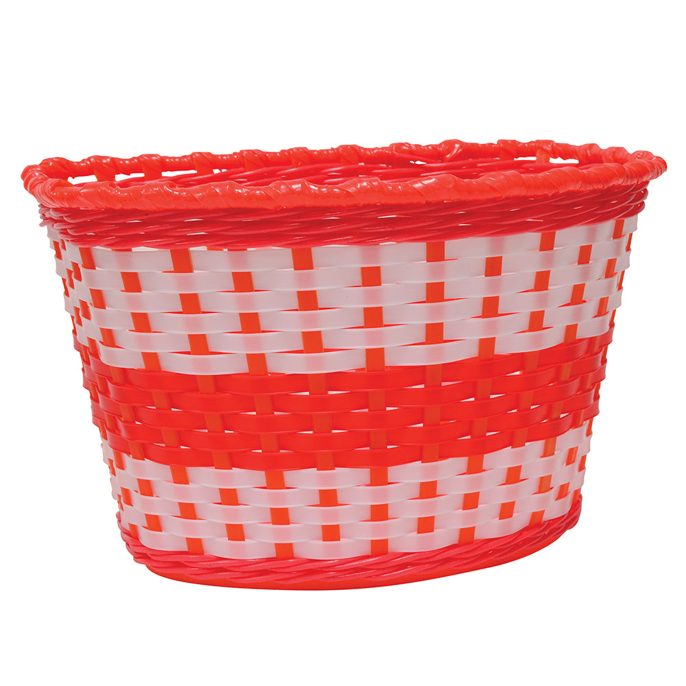 Oxford Junior Woven Basket - Red