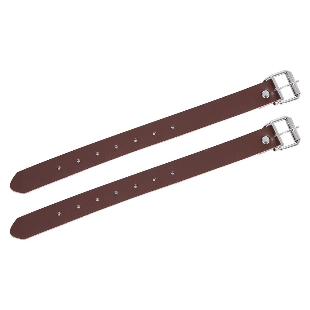 Oxford Leather Basket Straps (Pair)