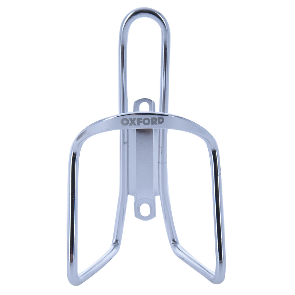 Oxford Bottle Cage with Bracket - Silver