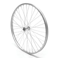 Front Wheel 26' MTB Silver Single Wall QR V-Brake