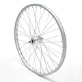 Front Wheel 26' MTB Silver Single Wall Nutted V-Brake