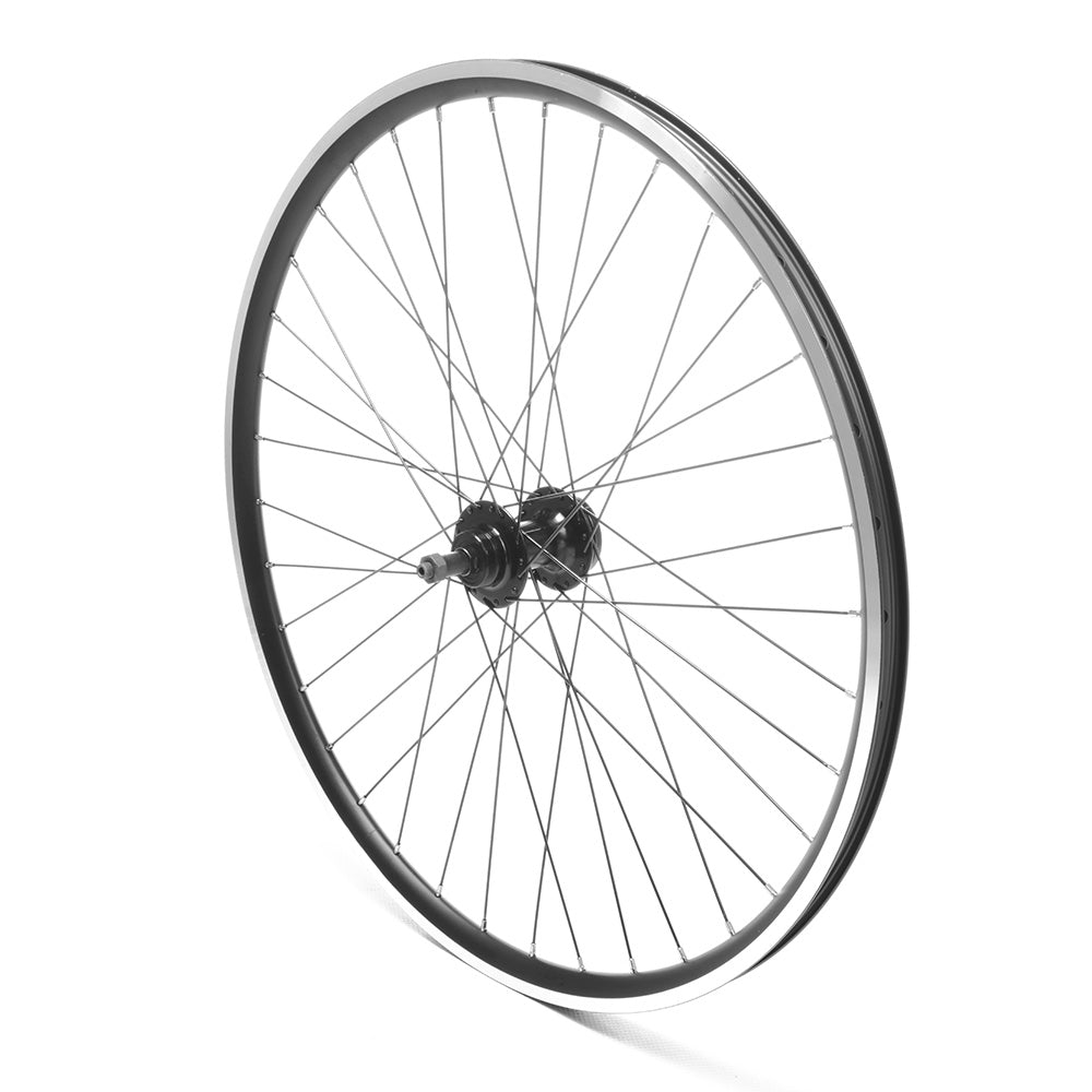Rear Wheel 26' MTB Freewheel Bk D/Wall Nutted V-Brake