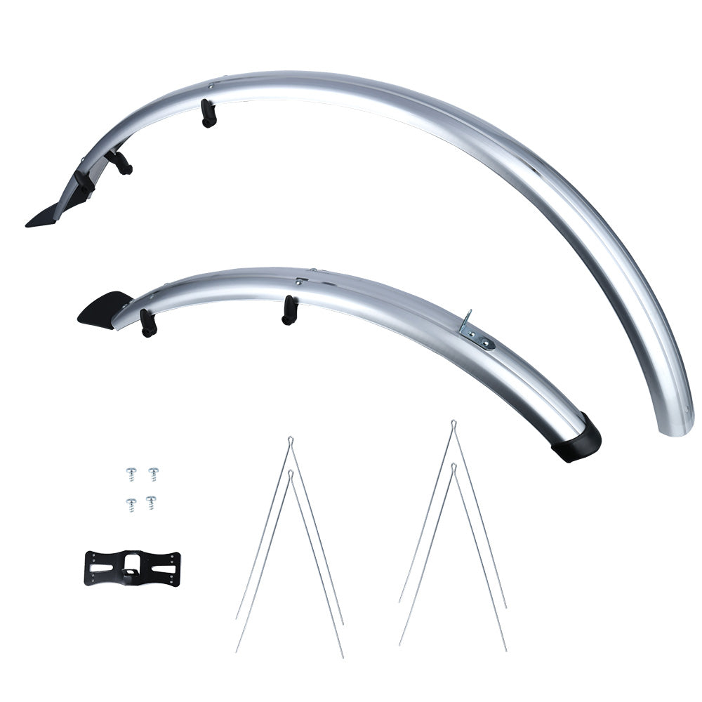 Oxford 26 ATB City Type 60mm Mudguards Silver