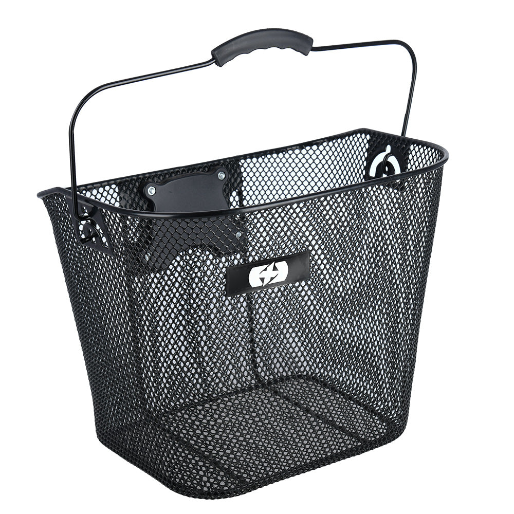 Oxford Wire Front Basket Quick Release - Black