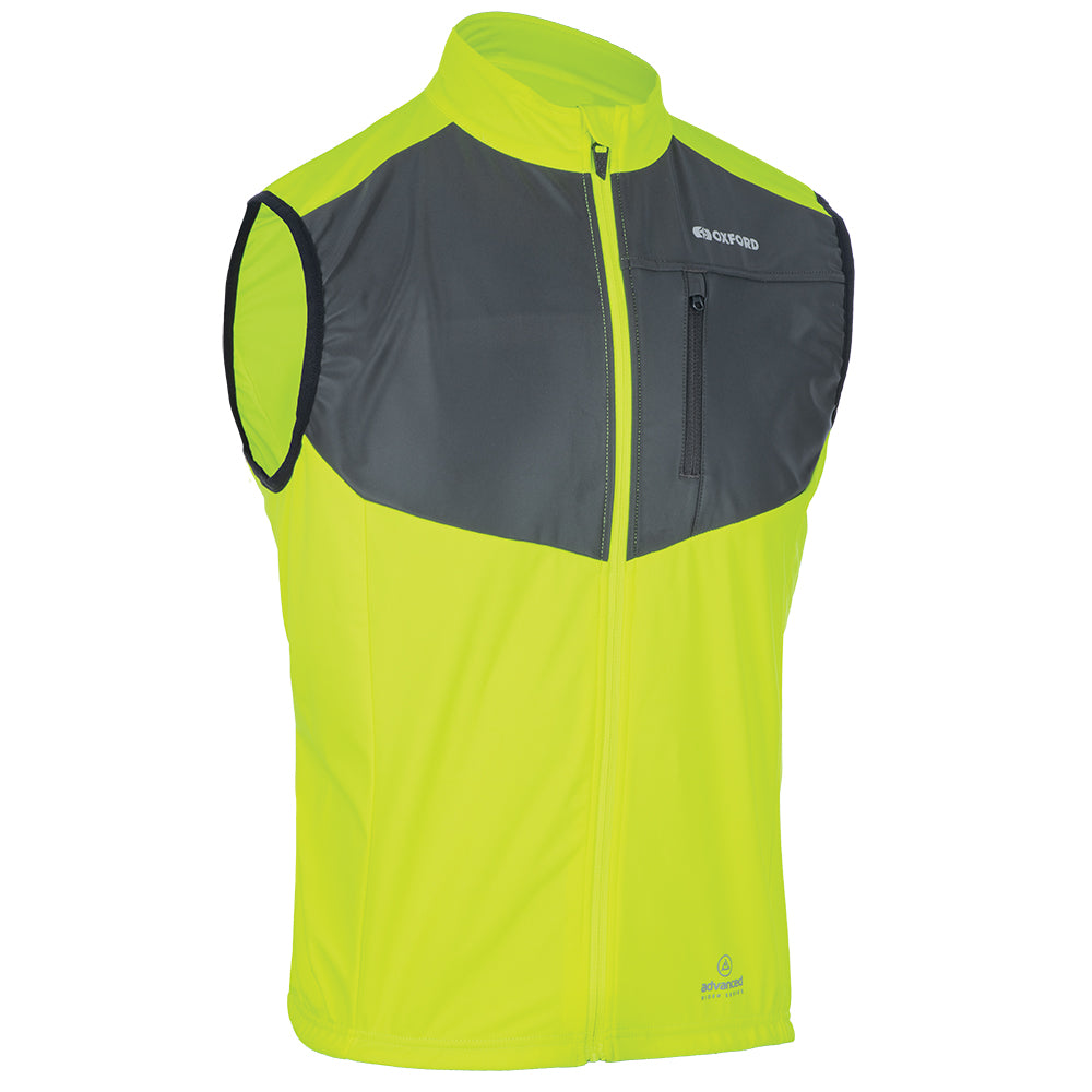 Oxford Venture Windproof Gilet Fluo XL