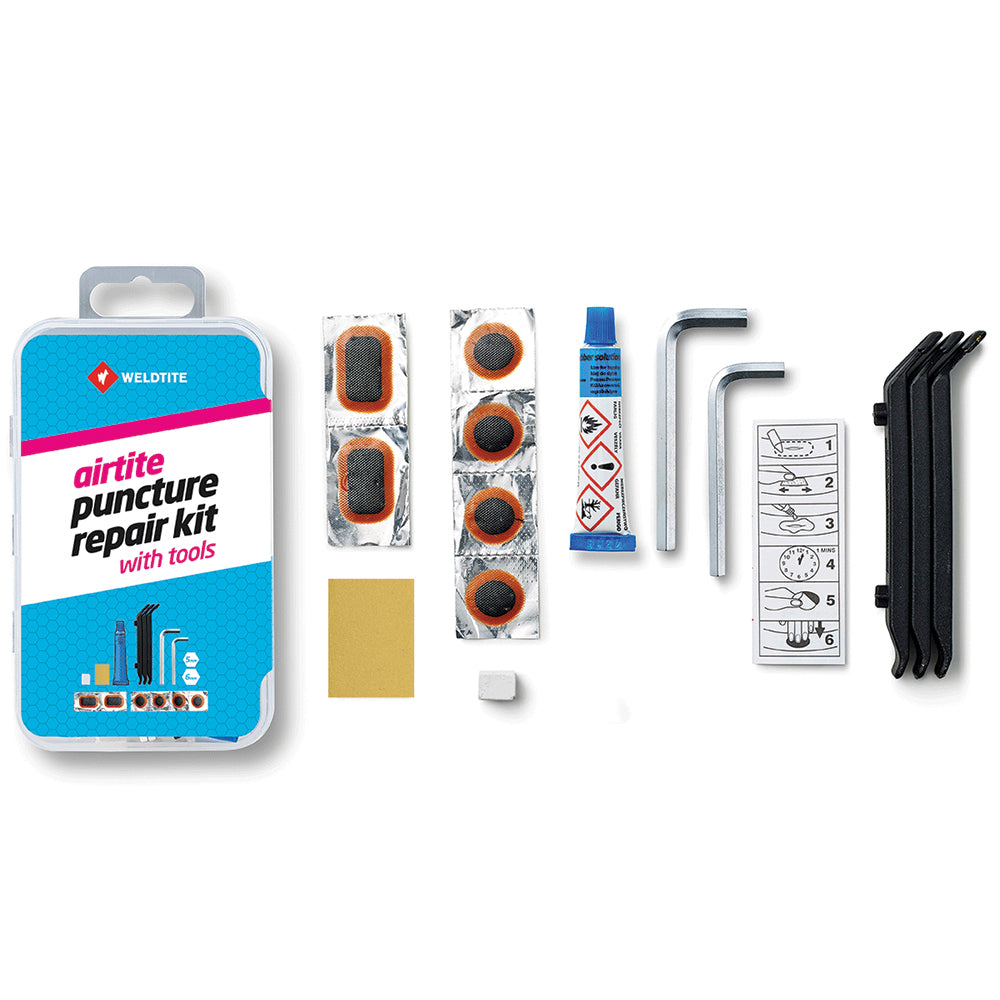 Cure-c-cure cycle Puncture Rep Kit+Tools