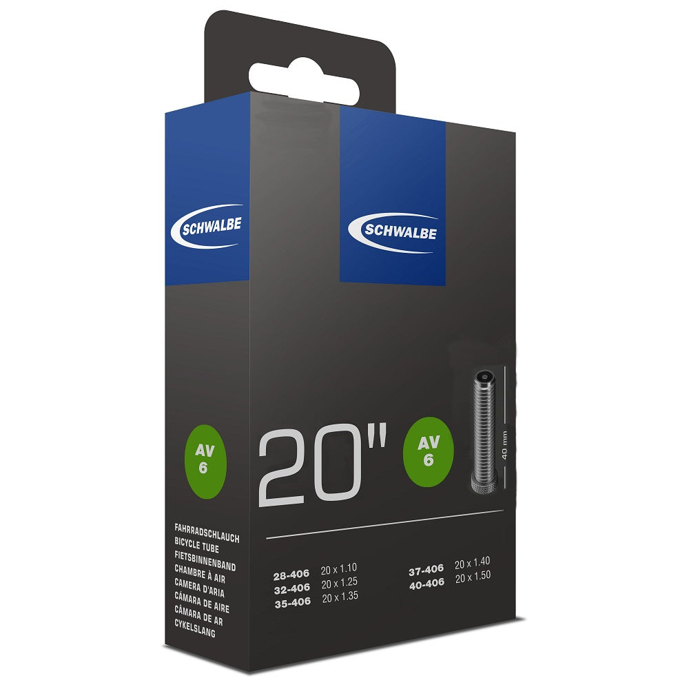 Schwalbe AV6 Inner Tube 20 x 1.35-1.50