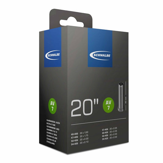 Schwalbe AV7 Air Plus Inner Tube 20 x 1.50-2.50