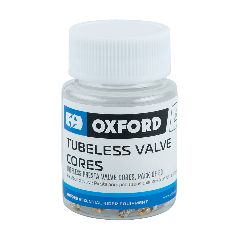 Oxford Tubeless Valve Cores (Pack of 50)