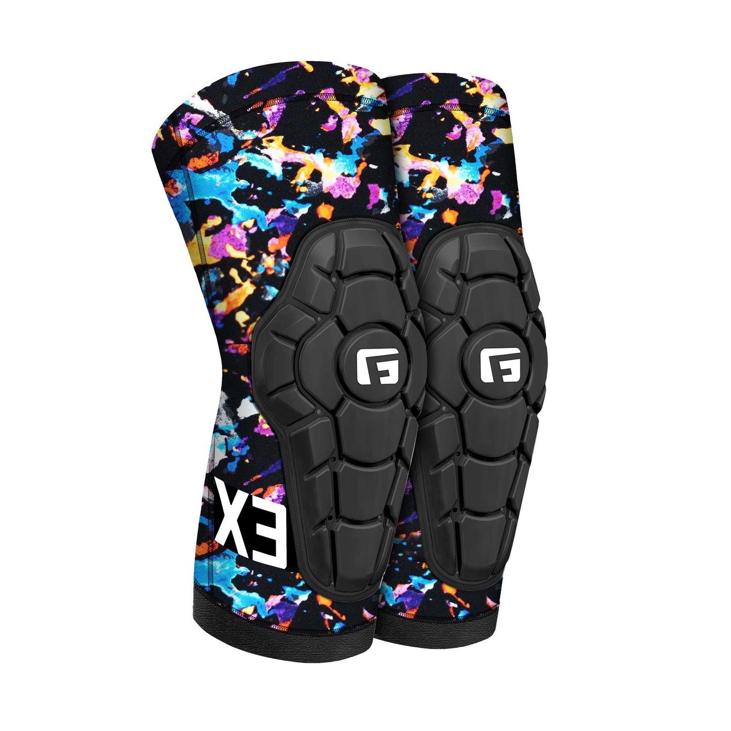 G-Form Youth Pro-X3 Knee Guard Fun Drip L/XL