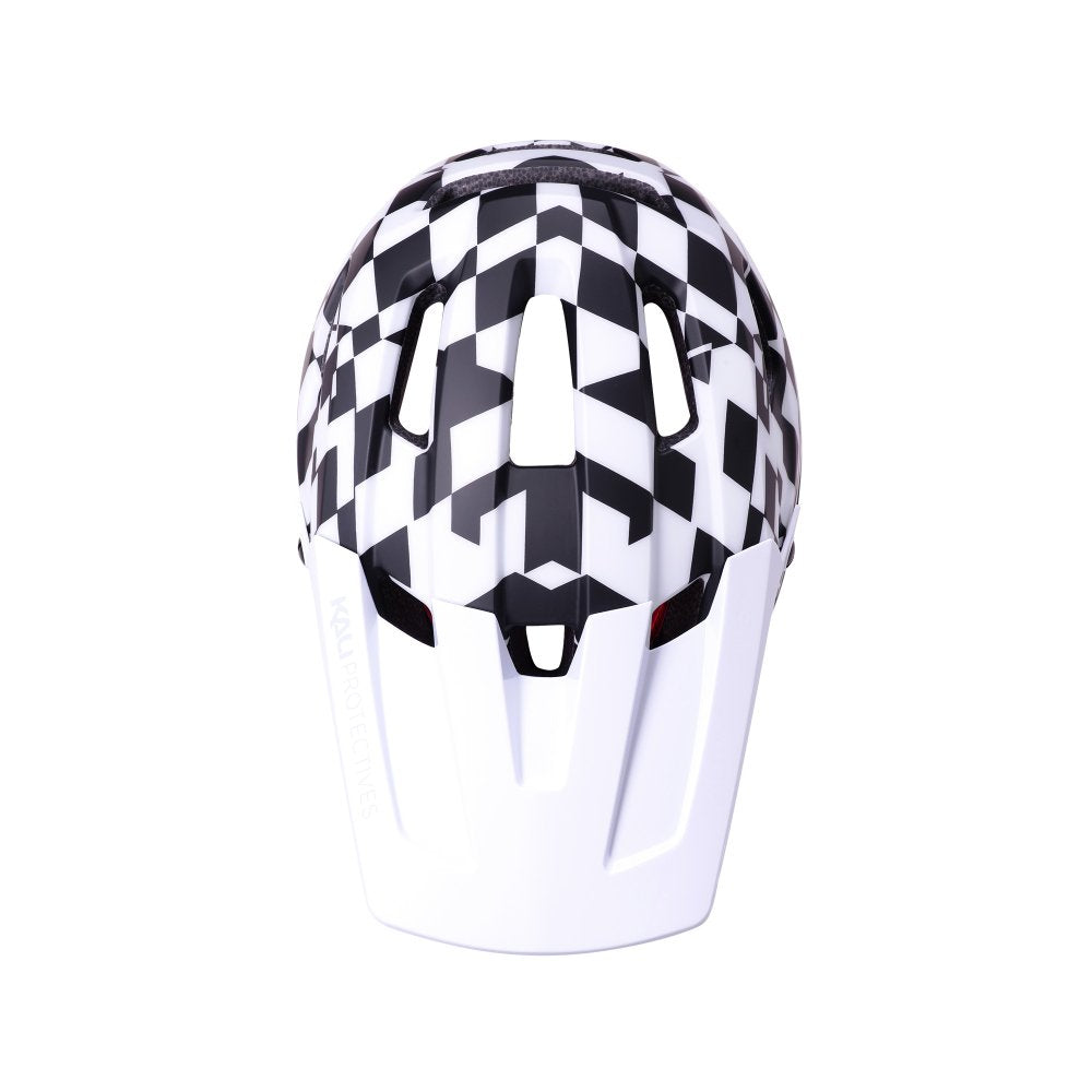 Kali LTD DH Invader Glitch Gls Black/White/Red XS-M