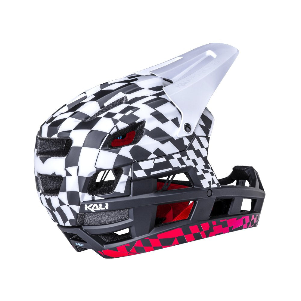 Kali LTD DH Invader Glitch Gls Black/White/Red XS-M