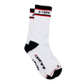 G-Form Mid-Calf Sock White/Black/Red L/XL