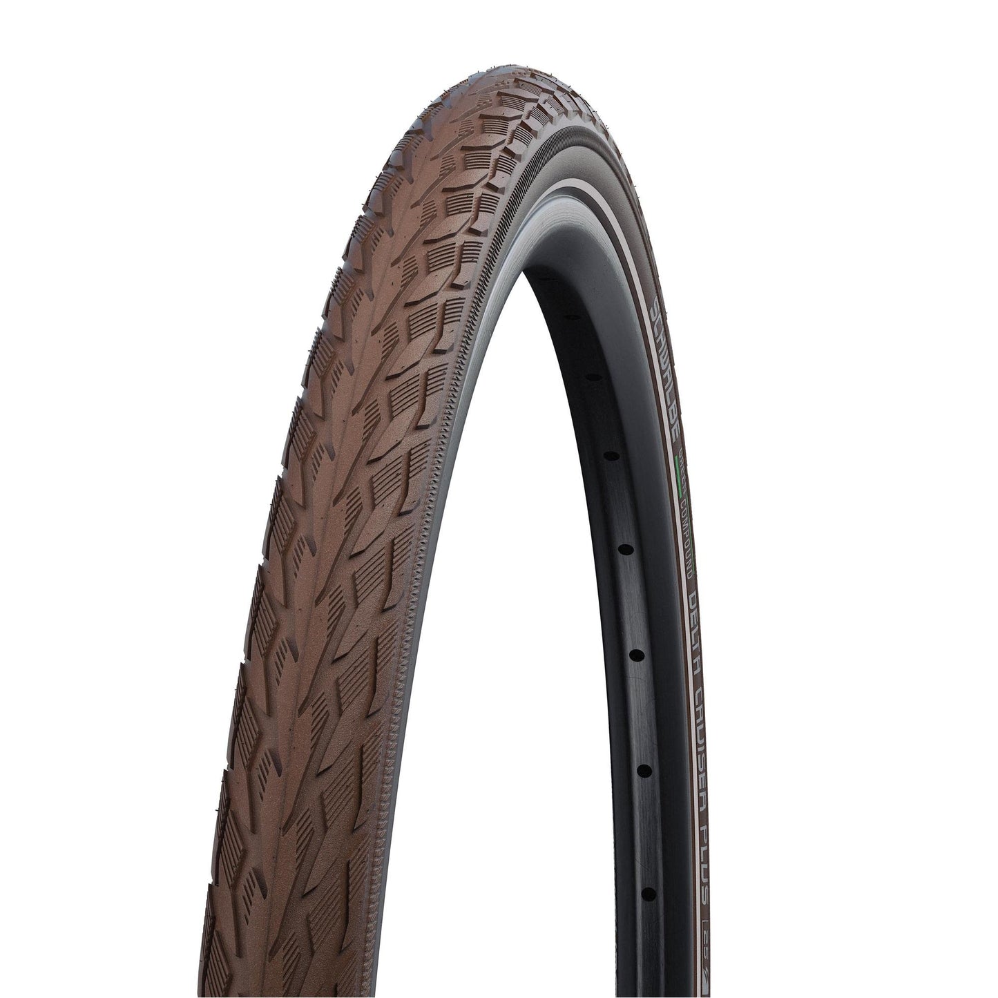 Schwalbe Delta Cruiser Plus 700 x 35c Brown Reflex PunctureGuard