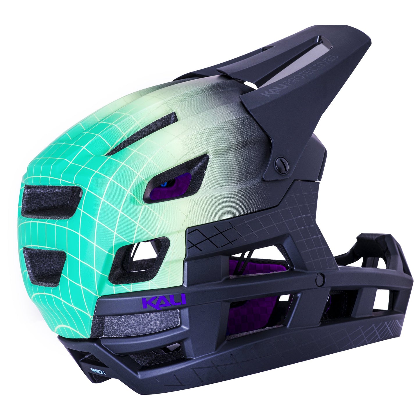 Kali DH Invader LTD Astro Mat Lime XS-M