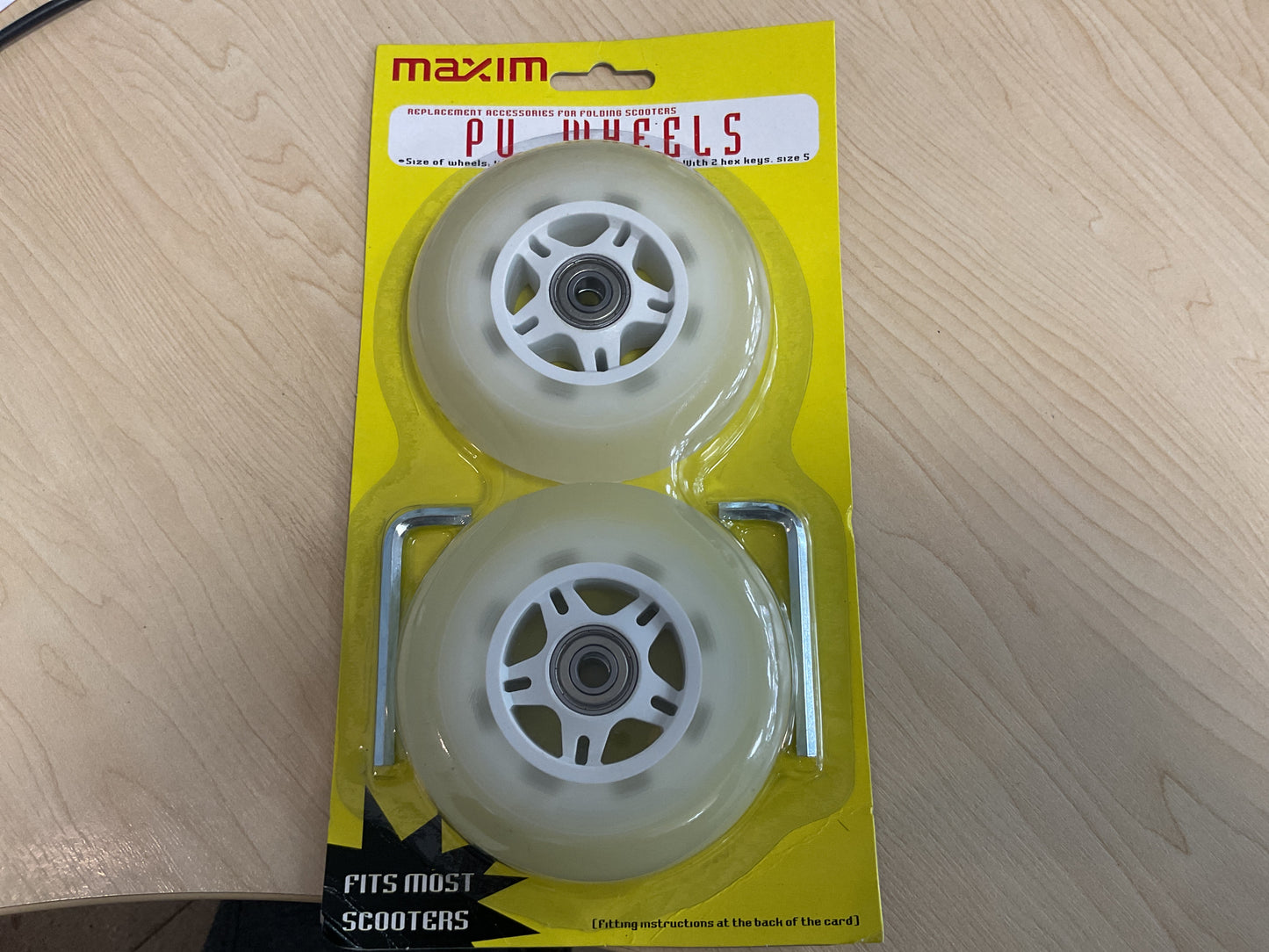 Scooter wheels