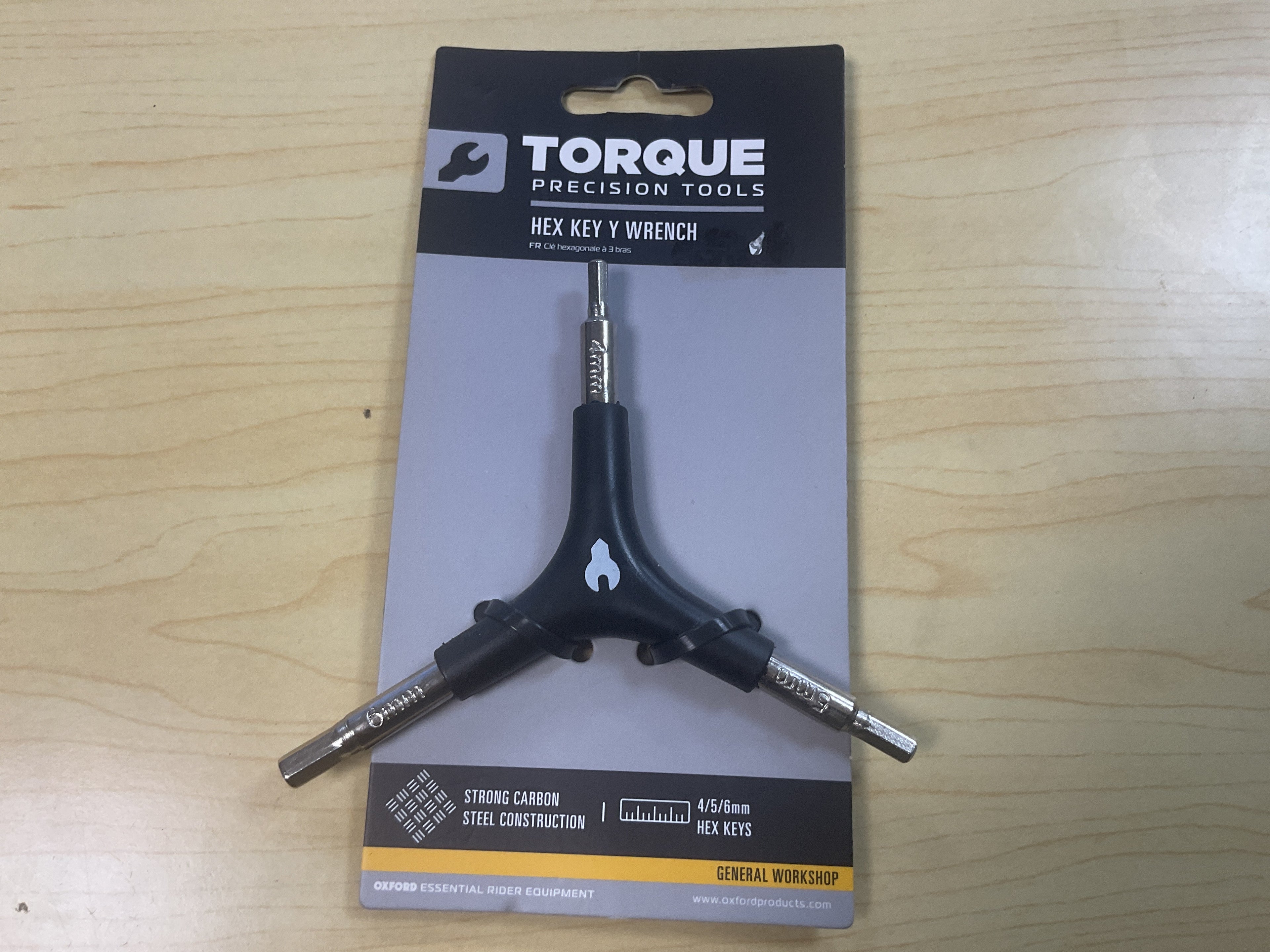 Torque Hex Key Y Wrench