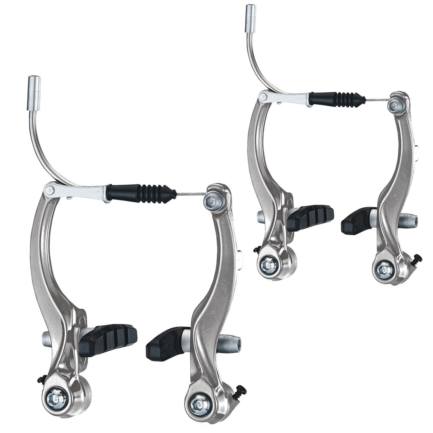 Oxford Alloy V-Brake Set Front and Rear - Silver