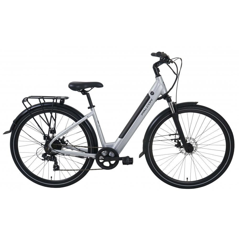 Falcon Horizon Low Step Electric Hybrid Bike - 17"