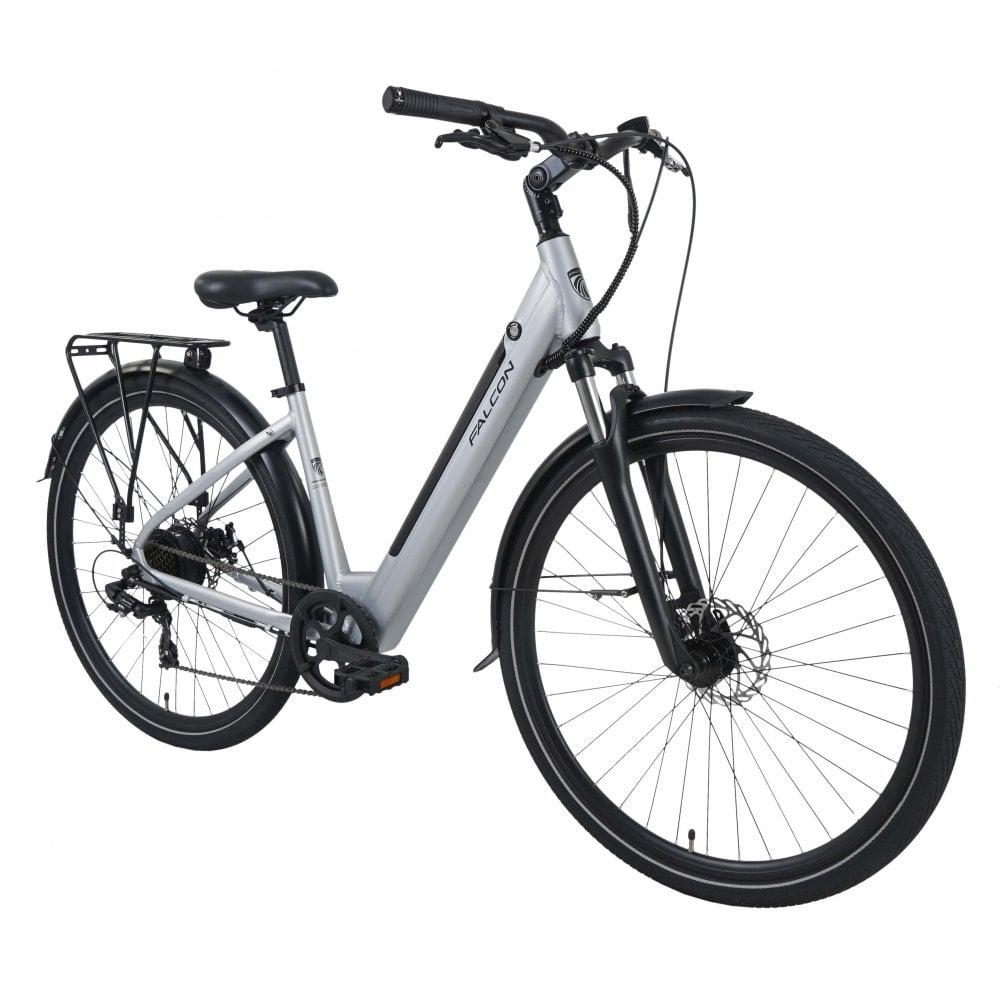 Falcon Horizon Low Step Electric Hybrid Bike - 17"