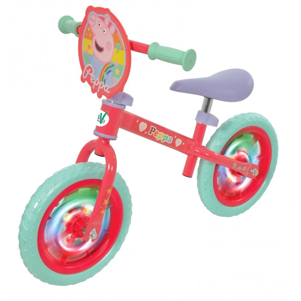 PEPPA PIG MoVe 12" Balance Bike with Light Up Wheels
