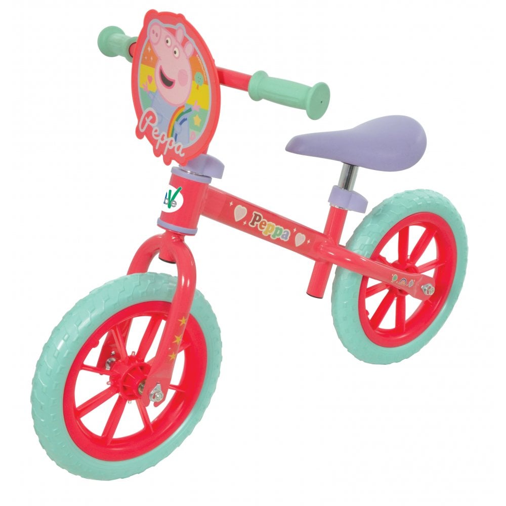 PEPPA PIG MoVe 12" Balance Bike with Light Up Wheels
