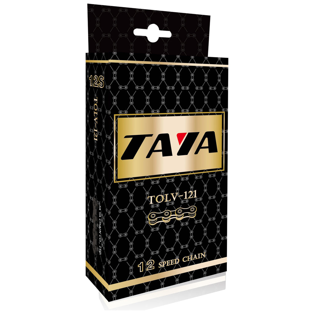 Taya Tolve-121 12 Speed Chain Ti Black 126L