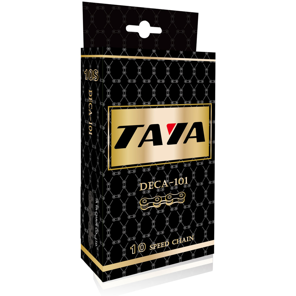 Taya Deca-101 10 Speed Chain Ti Black 116L