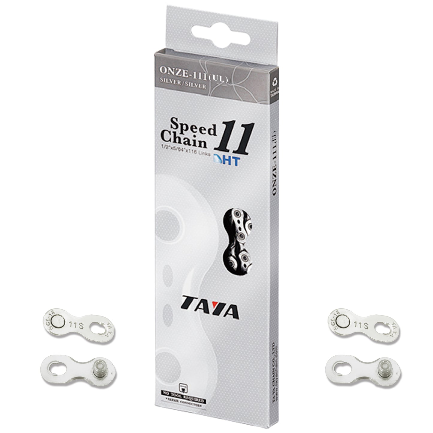 Taya Onze-111(UL) 11 Speed Chain Silver 120L