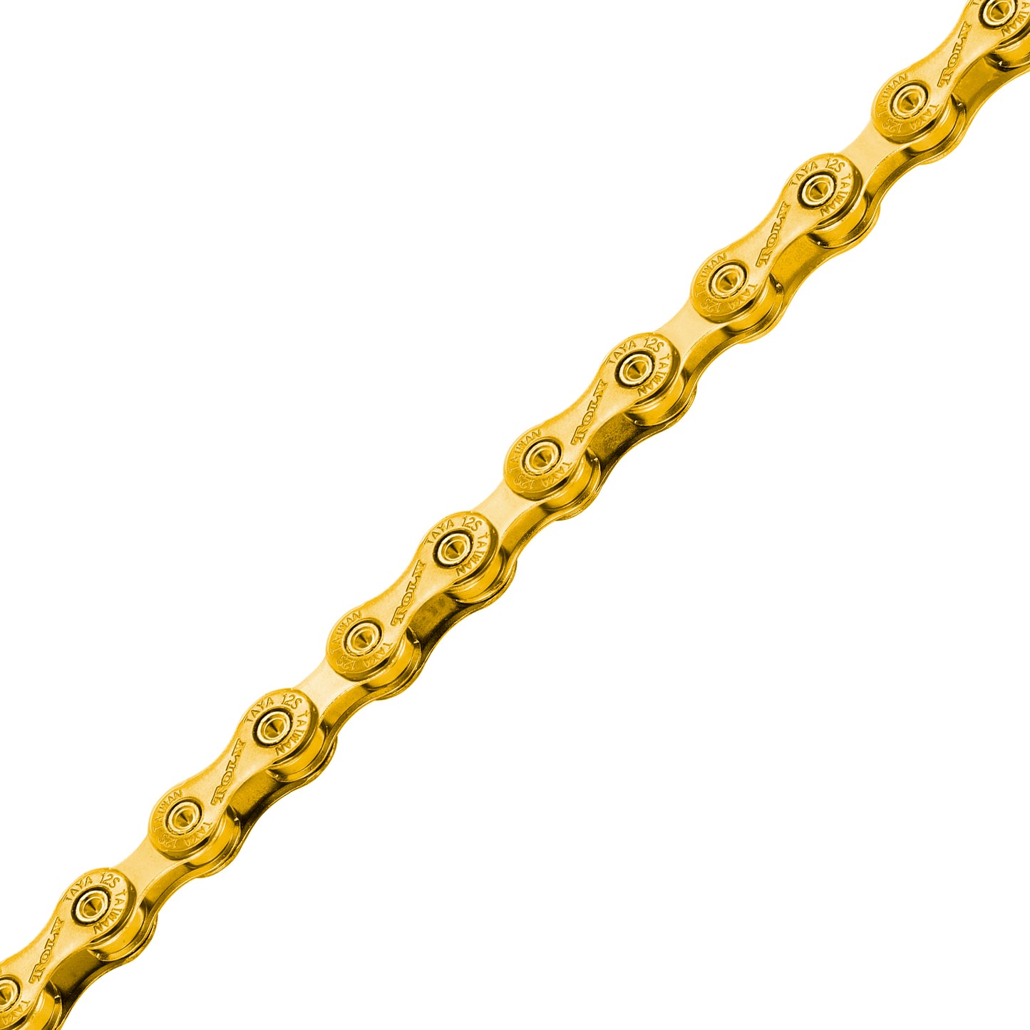 Taya Tolve-121 12 Speed Chain Ti Gold 126L