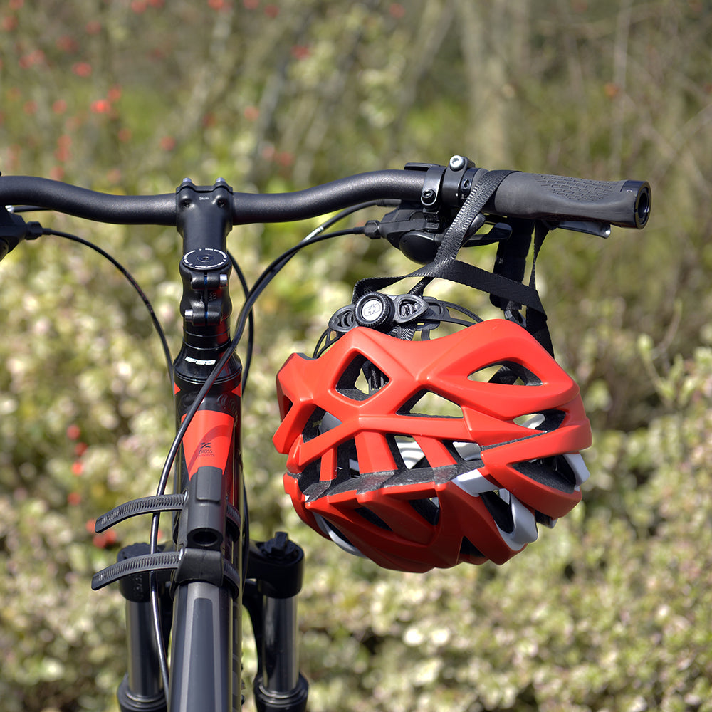 Oxford Raven Road Helmet 54-58cm Red